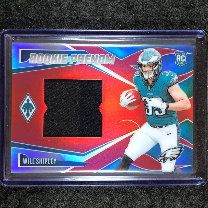 2024 Phoenix Football WILL SHIPLEY Rookie Phenom Jersey Relic Red 54/99