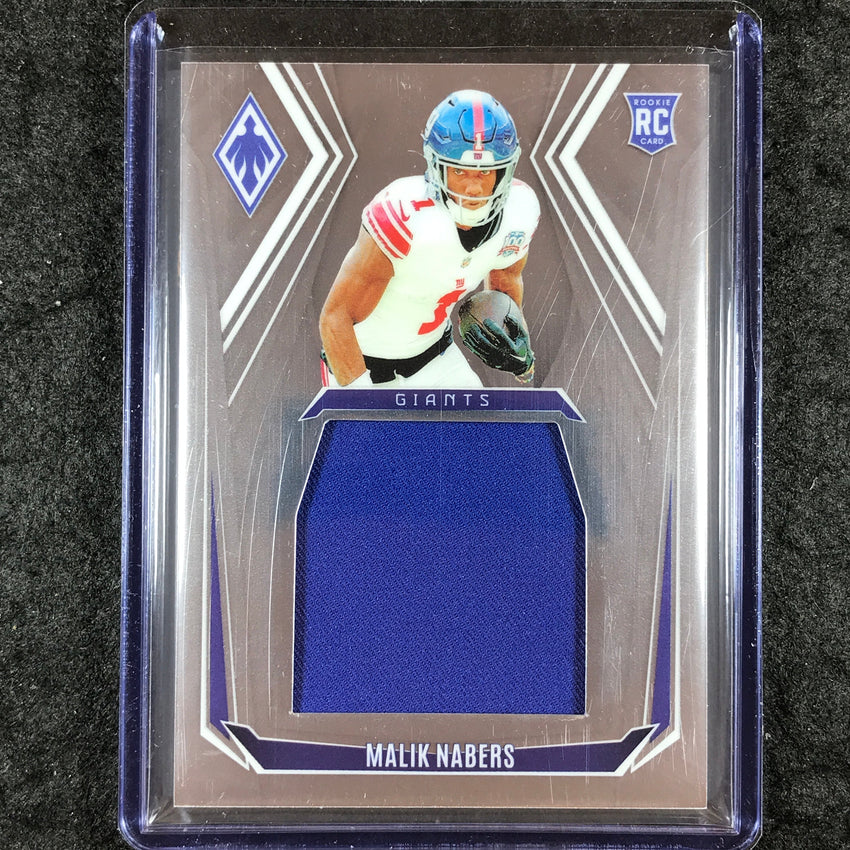 2024 Phoenix Football MALIK NABERS Pandora Patch Rookie Relic Base 143/199