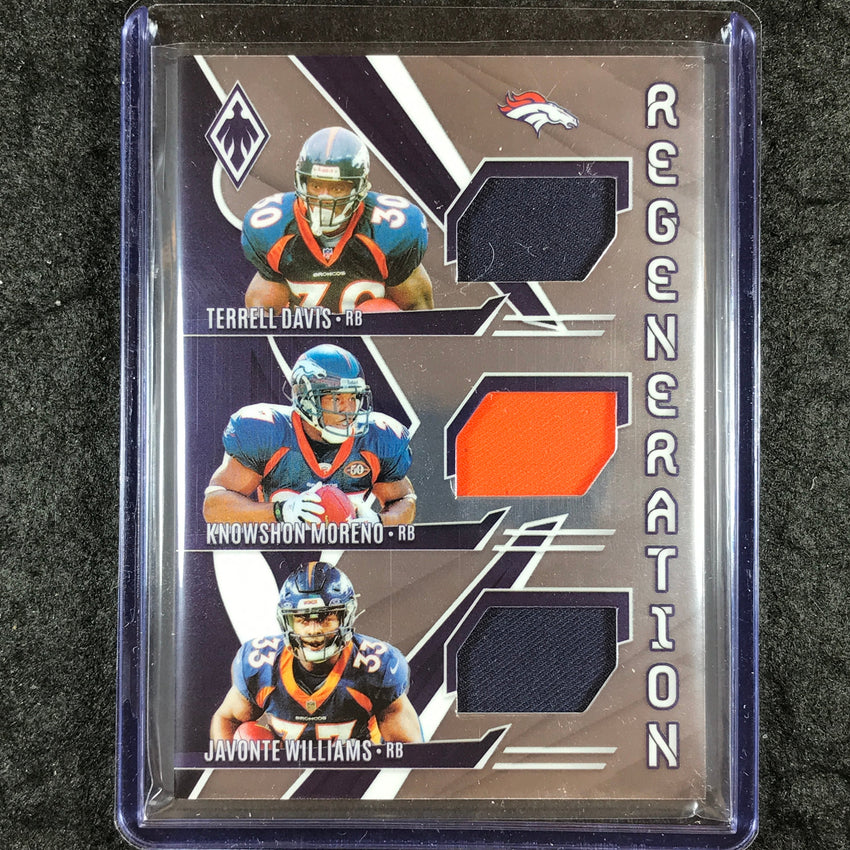 2024 Phoenix Football DAVIS MORENO WILLIAMS Regeneration Triple Jersey 82/199