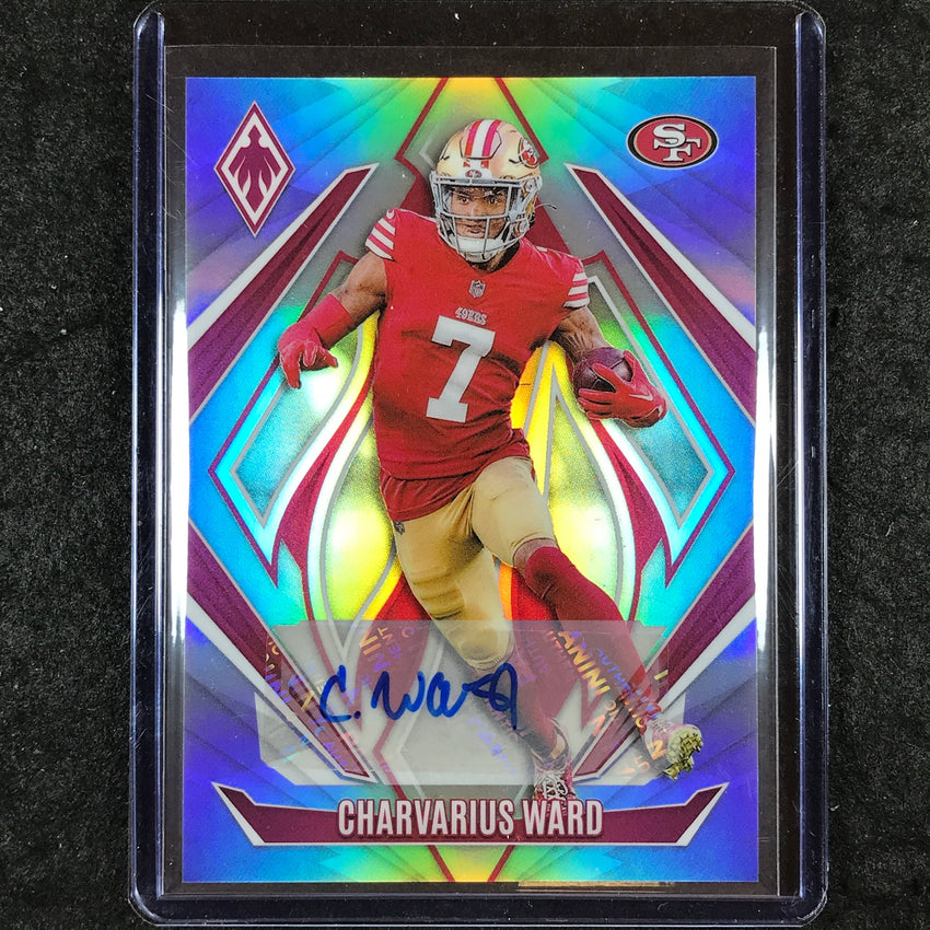 2024 Phoenix Football CHARVARIUS WARD Base Auto Silver 140/199 #22