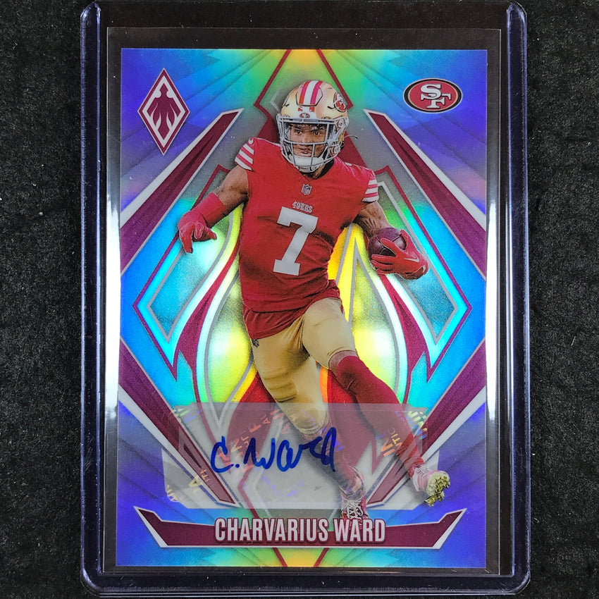 2024 Phoenix Football CHARVARIUS WARD Base Auto Silver 159/199 #22