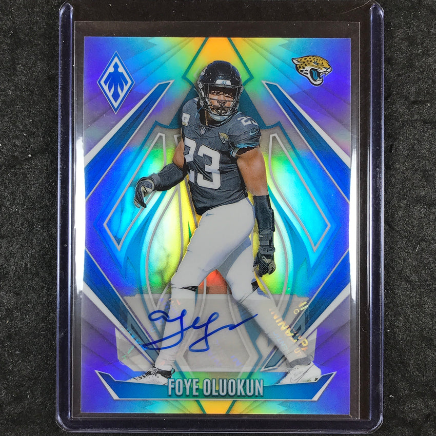2024 Phoenix Football FOYE OLUOKUN Base Auto Silver 153/199 #56