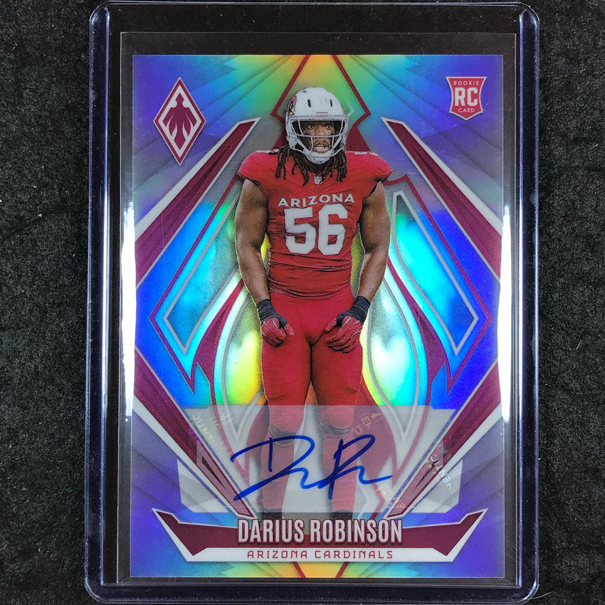2024 Phoenix Football DARIUS ROBINSON Base Rookie Auto Silver 183/199 #175