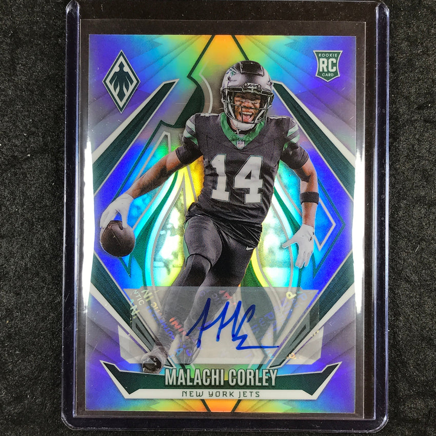 2024 Phoenix Football MALACHI CORLEY Base Rookie Auto Silver 132/199 #220