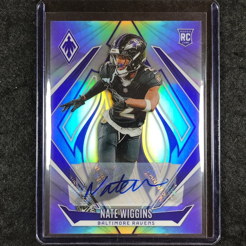 2024 Phoenix Football NATE WIGGINS Base Rookie Auto Silver 62/199 #231