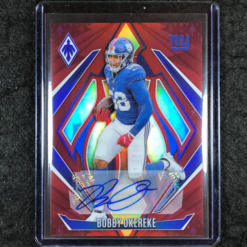 2024 Phoenix Football BOBBY OKEREKE Base Auto Red 86/99 #13