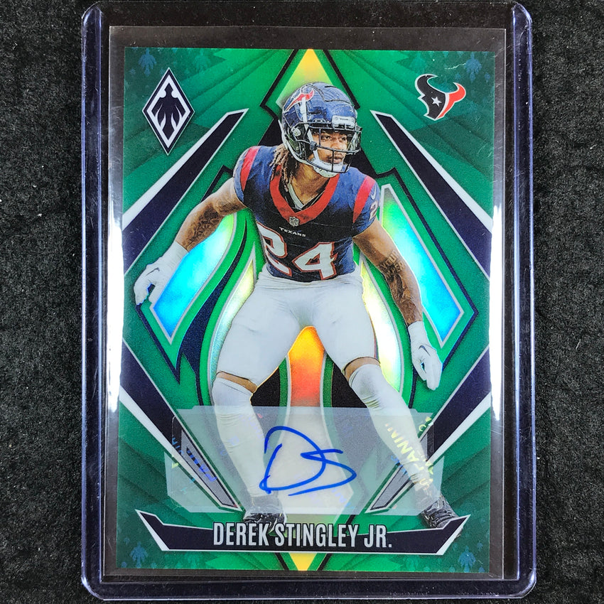 2024 Phoenix Football DEREK STINGLEY JR. Base Auto Green 17/25 #44
