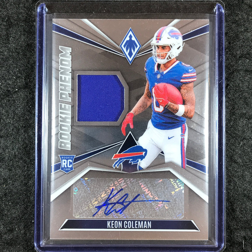 2024 Phoenix Football KEON COLEMAN Rookie Phenom Jersey Auto Base 79/99