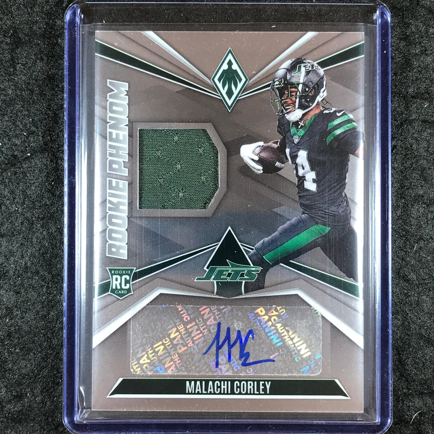 2024 Phoenix Football MALACHI CORLEY Rookie Phenom Jersey Auto Base 4/99