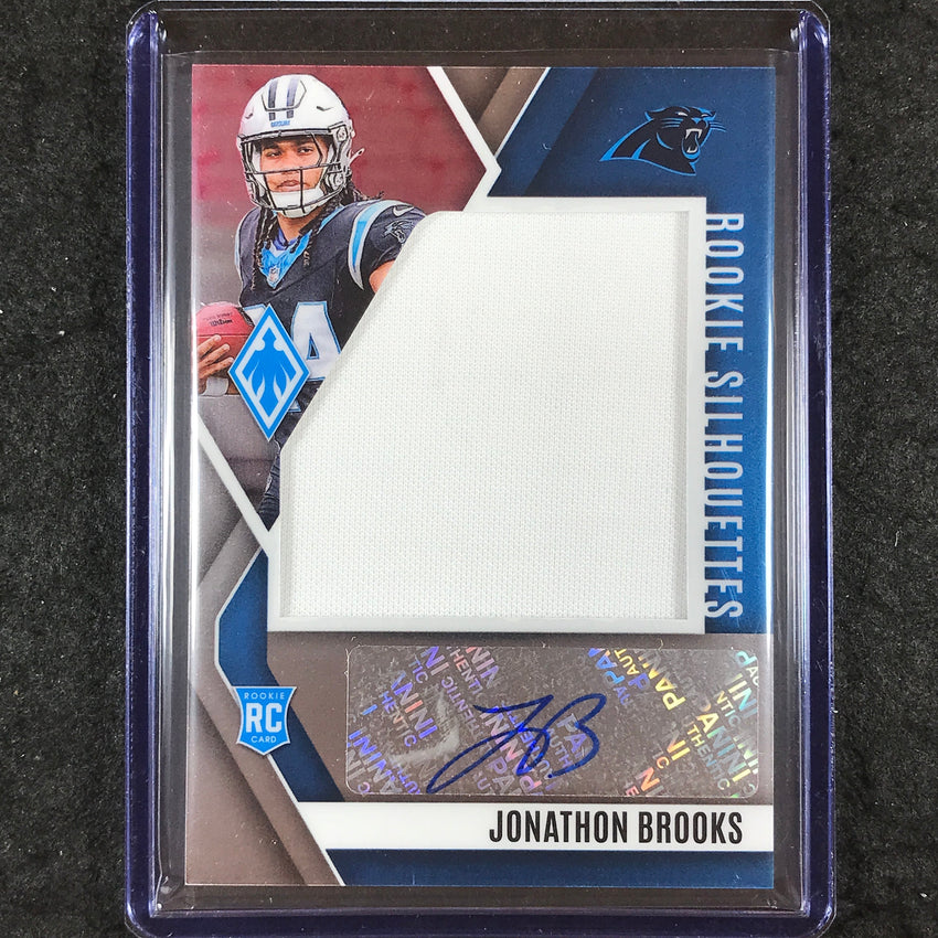 2024 Phoenix Football JONATHON BROOKS Rookie Silhouettes Jersey Auto Base 97/99