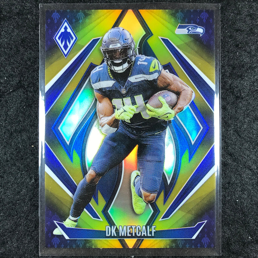 2024 Phoenix Football DK METCALF Base Gold Fade /125 #51