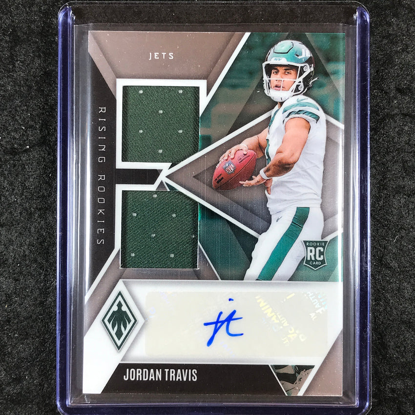 2024 Phoenix Football JORDAN TRAVIS Rising Rookies Dual Jersey Auto Base 112/149
