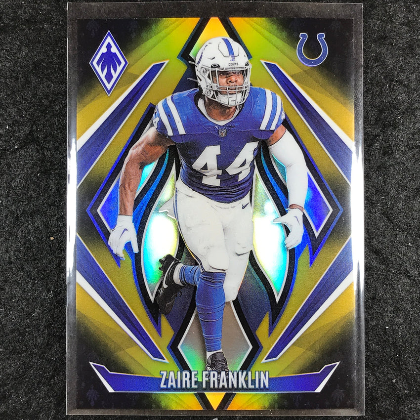 2024 Phoenix Football ZAIRE FRANKLIN Base Gold Fade /125 #149