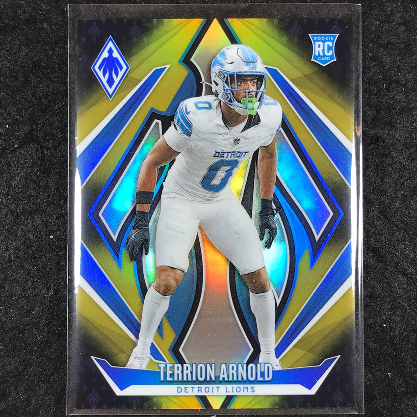 2024 Phoenix Football TERRION ARNOLD Rookie Base Gold Fade /125 #240
