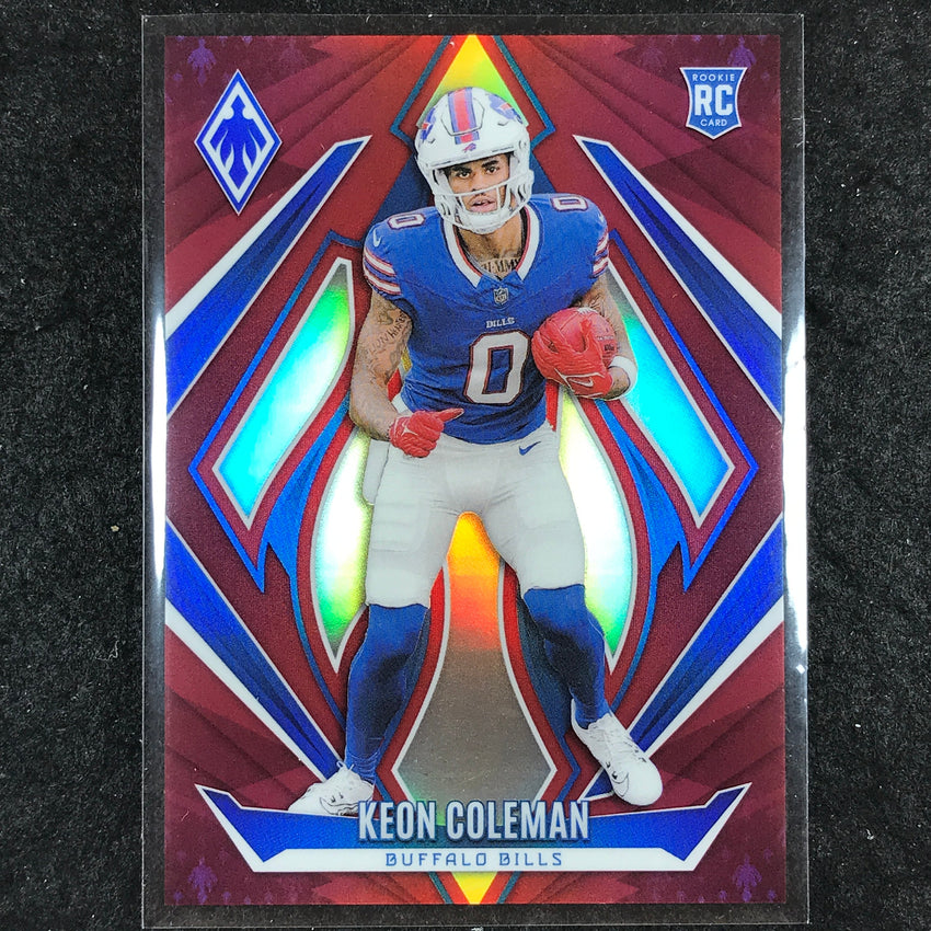 2024 Phoenix Football KEON COLEMAN Rookie Base Red 13/99 #213
