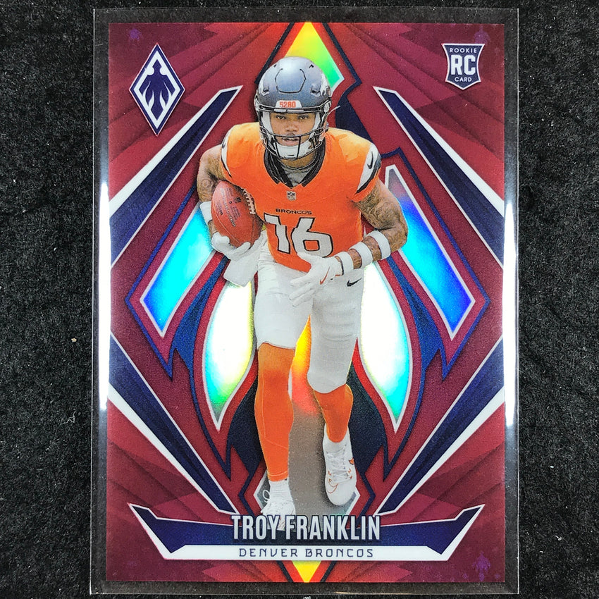 2024 Phoenix Football TROY FRANKLIN Rookie Base Red 38/99 #244