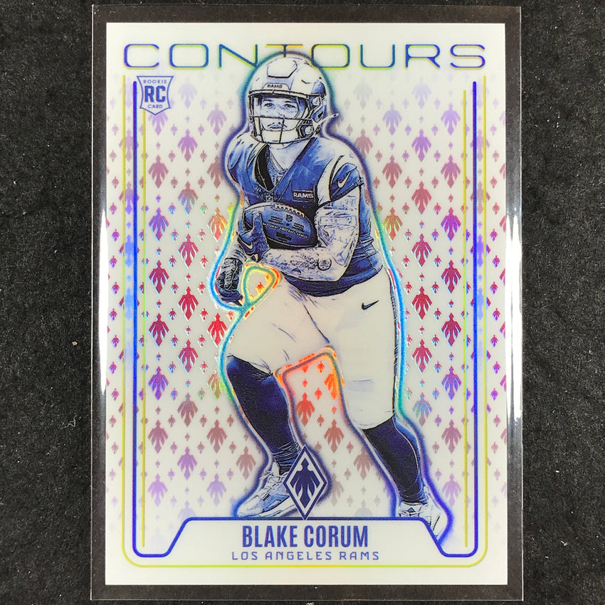 2024 Phoenix Football BLAKE CORUM Contours Rookie Red 81/99 #BCM