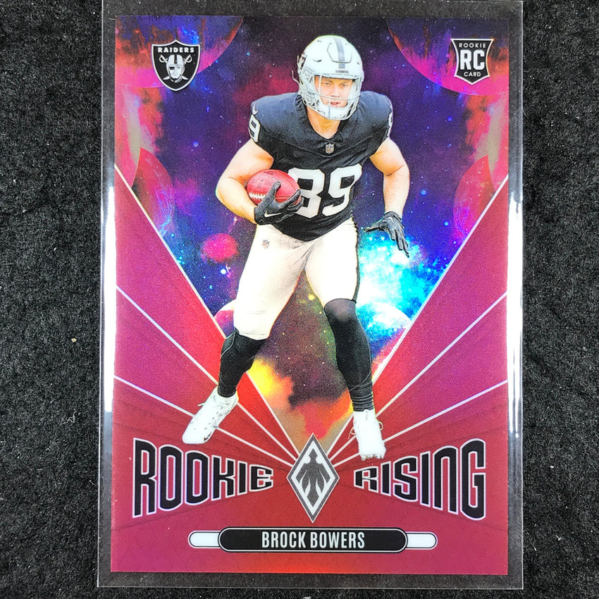 2024 Phoenix Football BROCK BOWERS Rookie Rising Red 22/99 #BBS