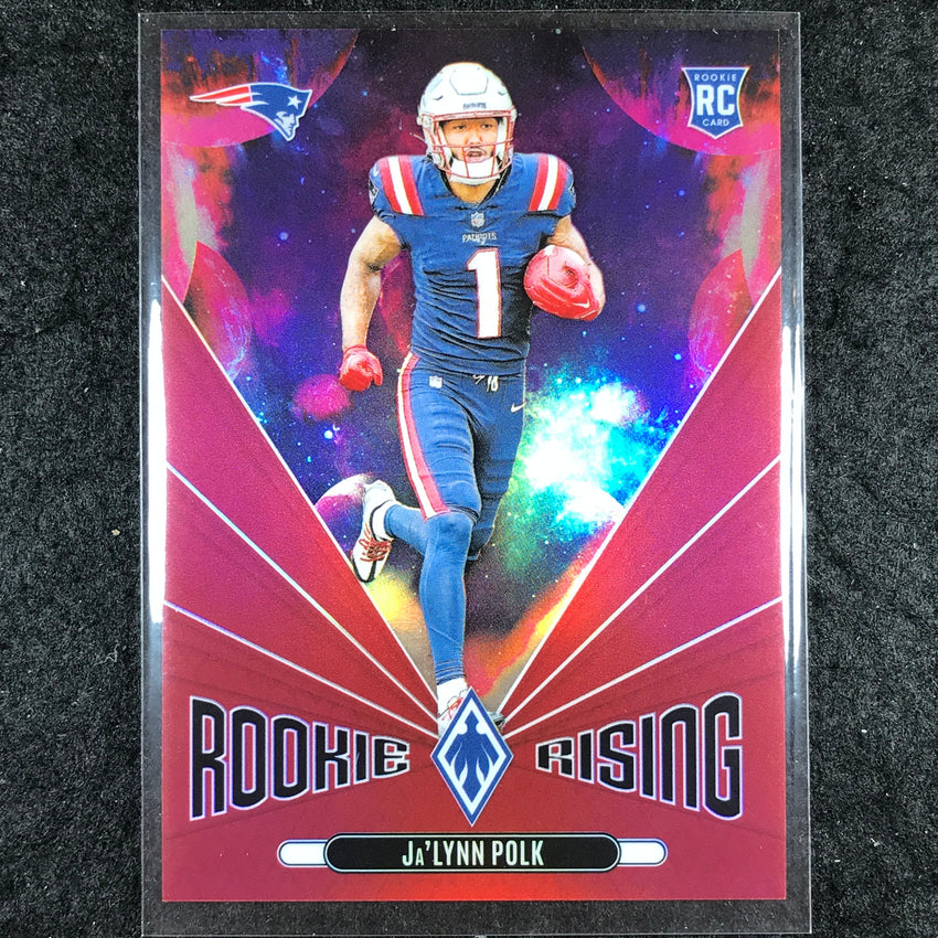 2024 Phoenix Football JA'LYNN POLK Rookie Rising Red 99/99 #JPK