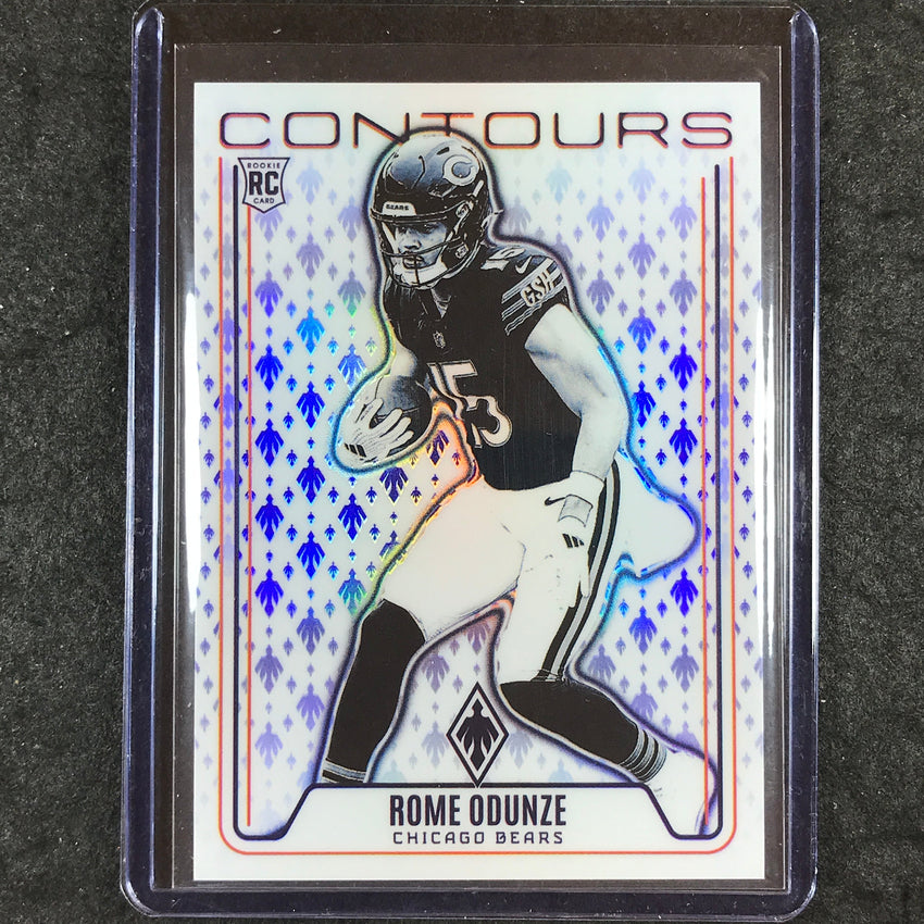 2024 Phoenix Football ROME ODUNZE Contours Rookie Blue 47/50 #ROE