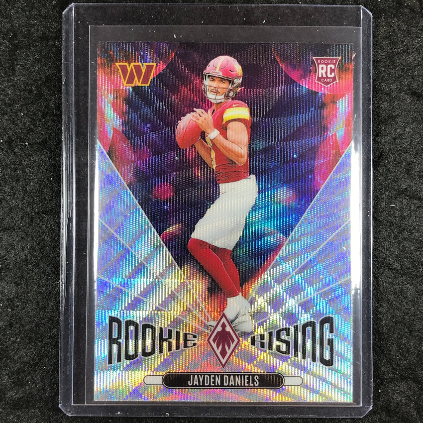2024 Phoenix Football JAYDEN DANIELS Rookie Rising Wave #JDS