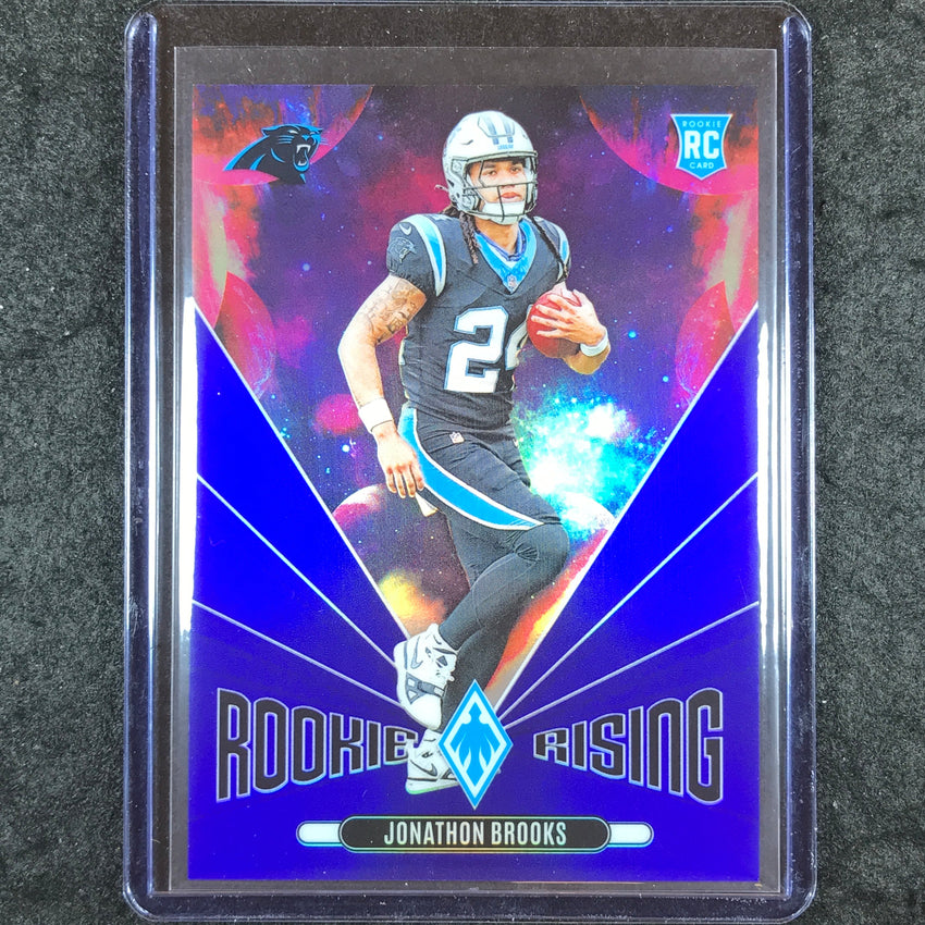 2024 Phoenix Football JONATHON BROOKS Rookie Rising Blue 28/50 #JBS