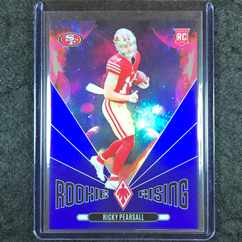 2024 Phoenix Football RICKY PEARSALL Rookie Rising Blue 37/50 #RPL