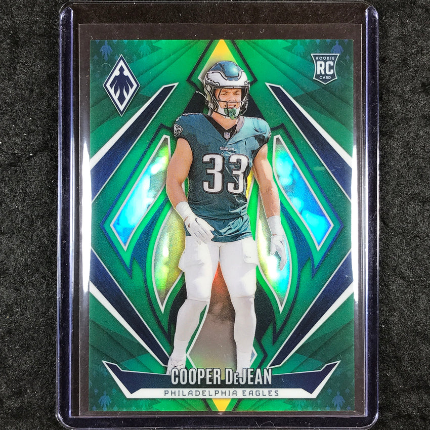 2024 Phoenix Football COOPER DEJEAN Rookie Base Green 8/25 #171