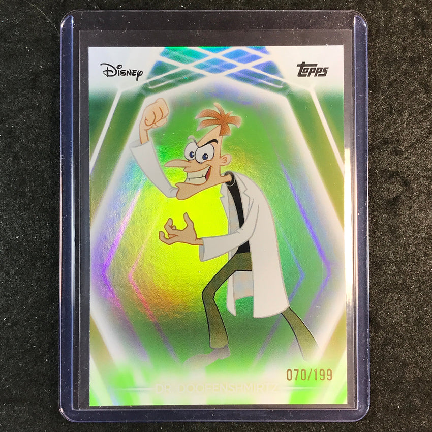 2026 Topps Disney Neon DR. DOOFENSHMIRTZ Base Green 70/199 #4