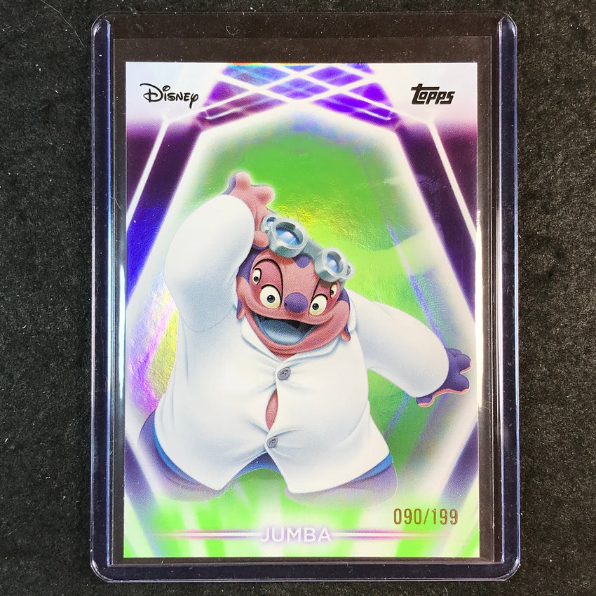 2026 Topps Disney Neon JUMBA Base Green 90/199 #16