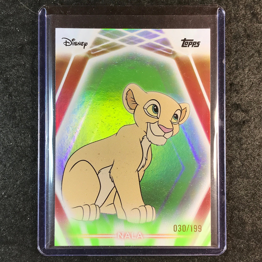 2026 Topps Disney Neon NALA Base Green 30/199 #42