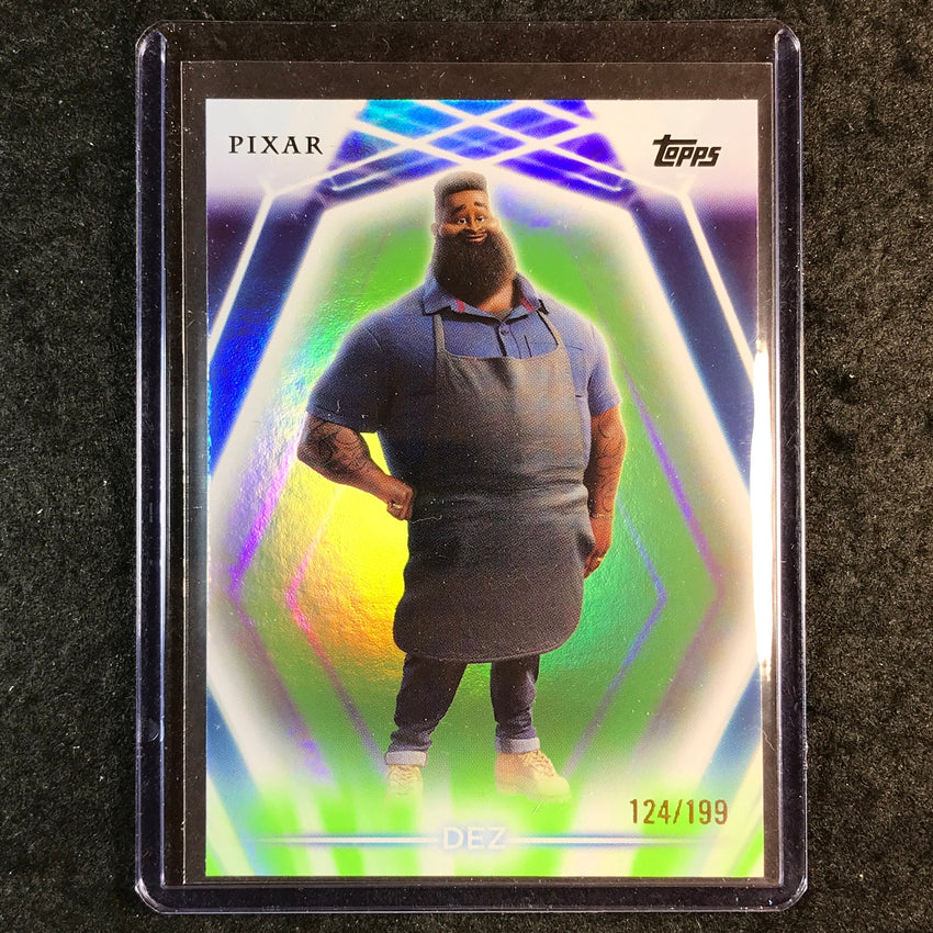 2026 Topps Disney Neon DEZ Base Green 124/199 #49