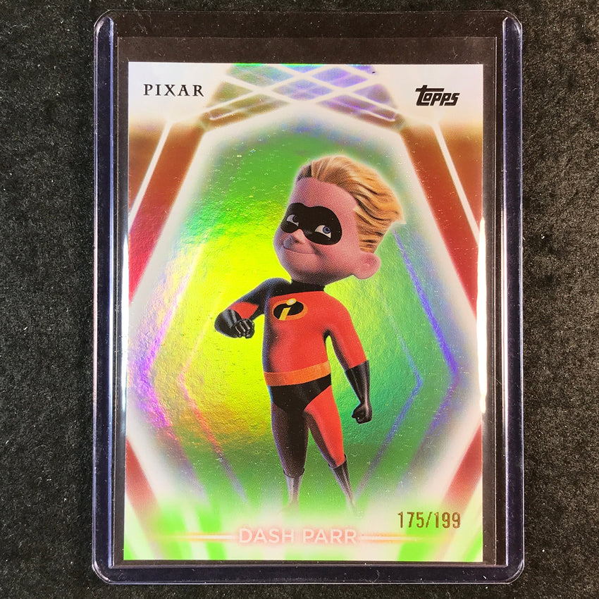 2026 Topps Disney Neon DASH PARR Base Green 175/199 #54