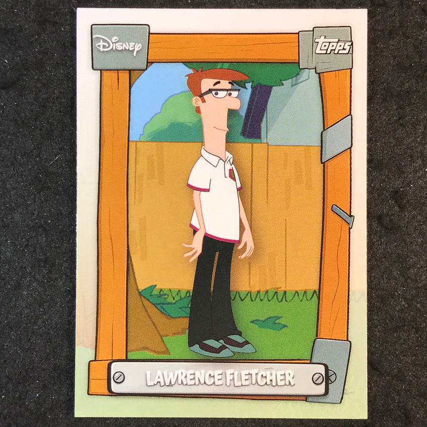 2026 Topps Disney Neon LAWRENCE FLETCHER Phineas and Ferb #P&F-8