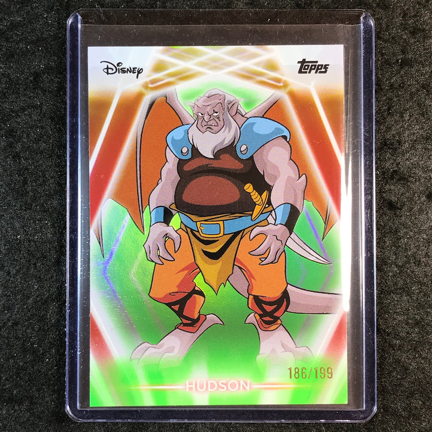 2026 Topps Disney Neon HUDSON Base Green 186/199 #136