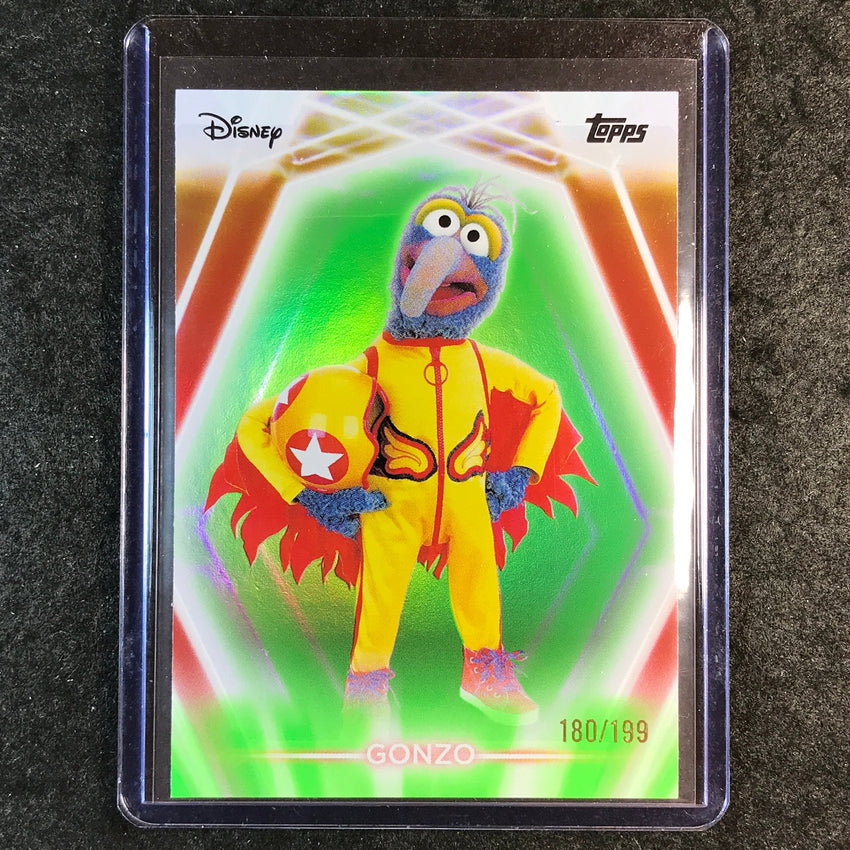 2026 Topps Disney Neon GONZO Base Green 180/199 #191
