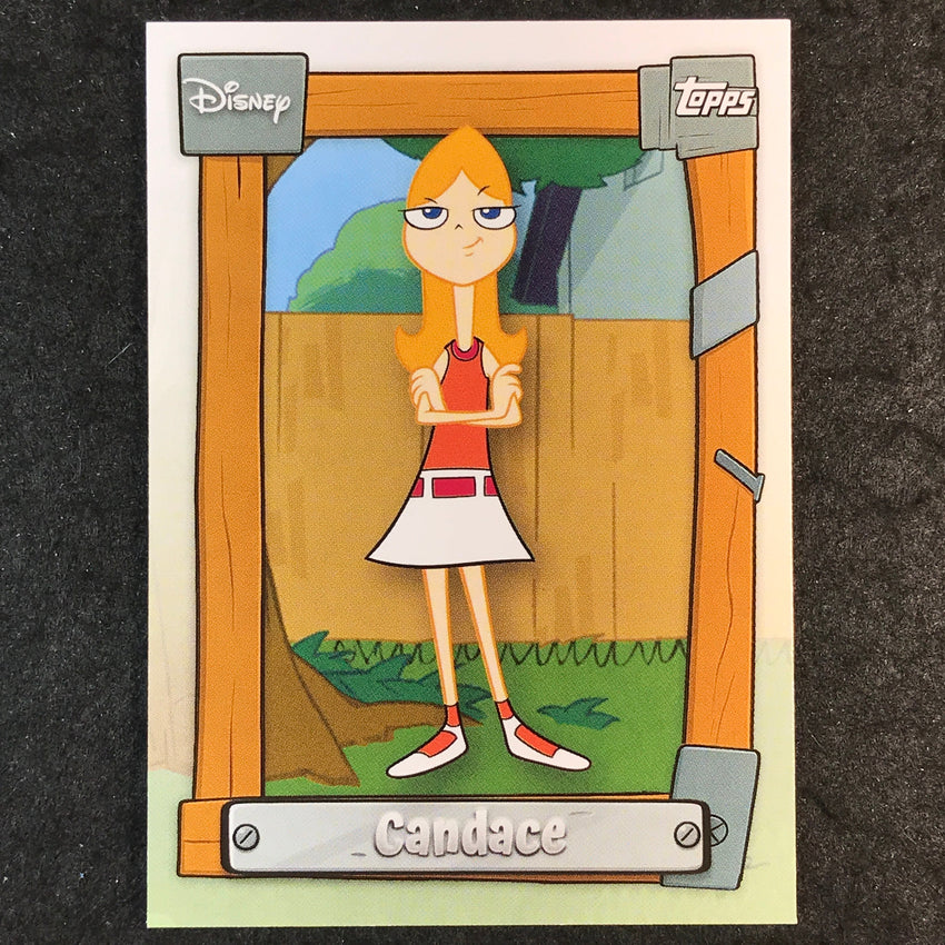 2026 Topps Disney Neon CANDACE Phineas and Ferb #P&F-10