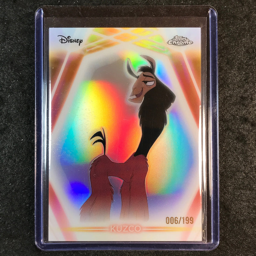 2026 Topps Disney Neon KUZCO Chrome Neon Etch Refractor 6/199 #37