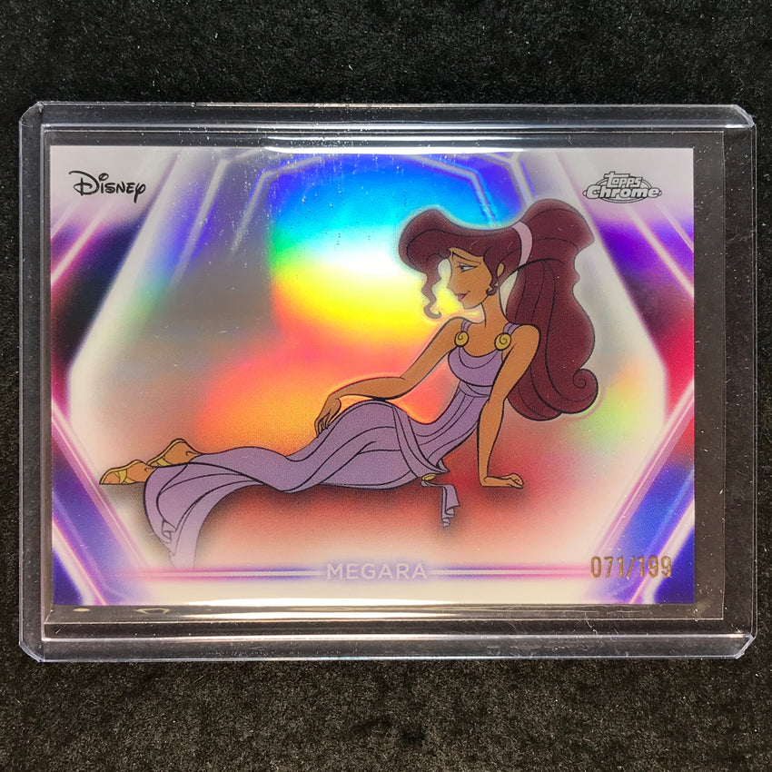 2026 Topps Disney Neon MEGARA Chrome Neon Etch Refractor 71/199 #133