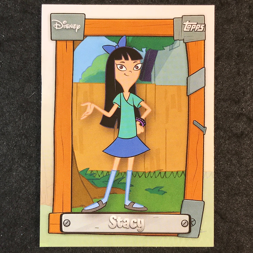 2026 Topps Disney Neon STACY Phineas and Ferb #P&F-11