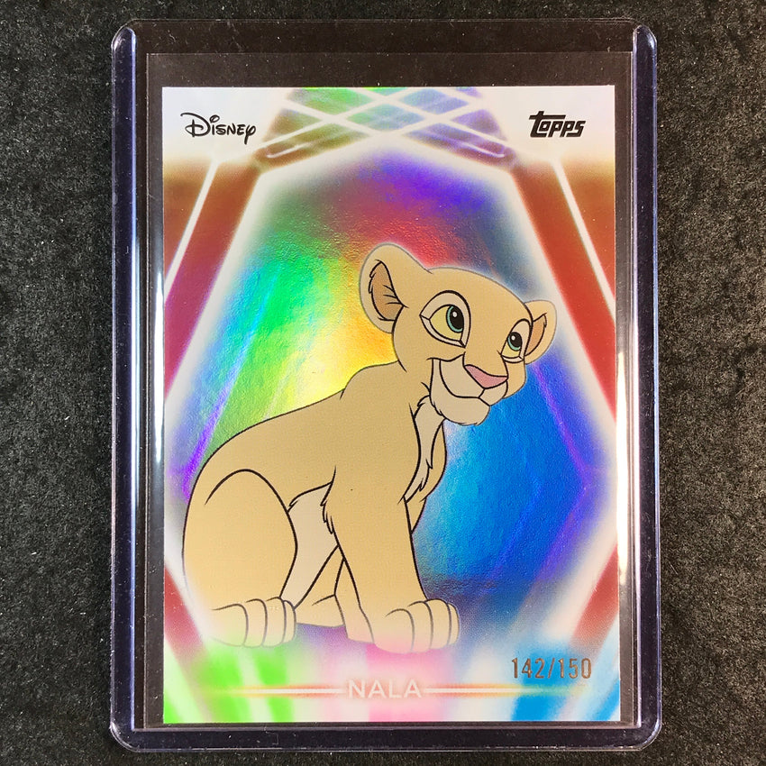 2026 Topps Disney Neon NALA Base Pink Green Blue 142/150 #42