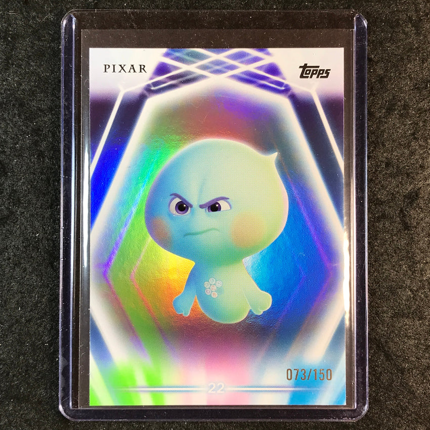 2026 Topps Disney Neon 22 Base Pink Green Blue 73/150 #45