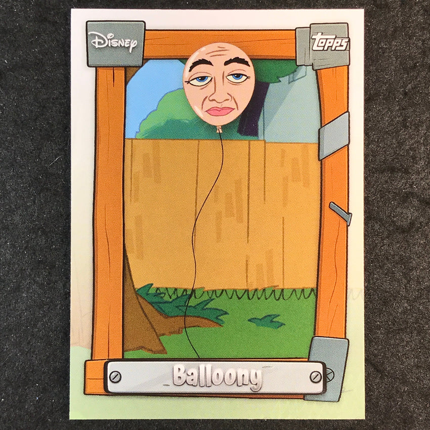 2026 Topps Disney Neon BALLOONY Phineas and Ferb #P&F-12