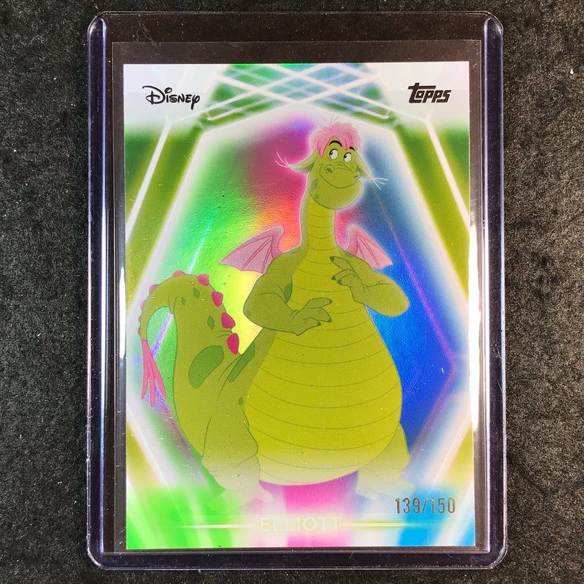 2026 Topps Disney Neon ELLIOTT Base Pink Green Blue 139/150 #162