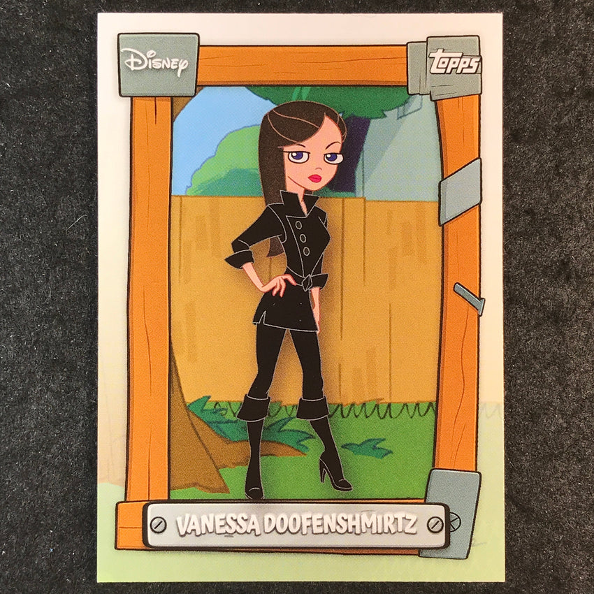2026 Topps Disney Neon VANESSA DOOFENSHMIRTZ Phineas and Ferb #P&F-14