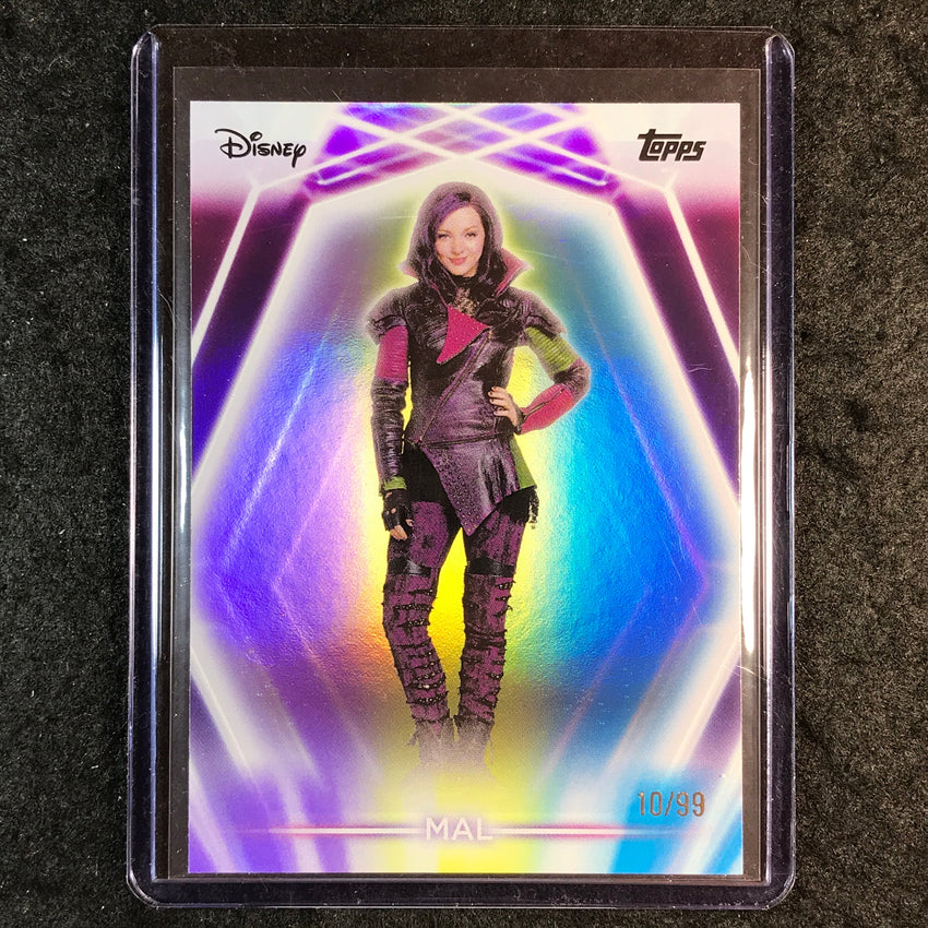 2026 Topps Disney Neon MAL Base Purple Yellow Blue 10/99 #156