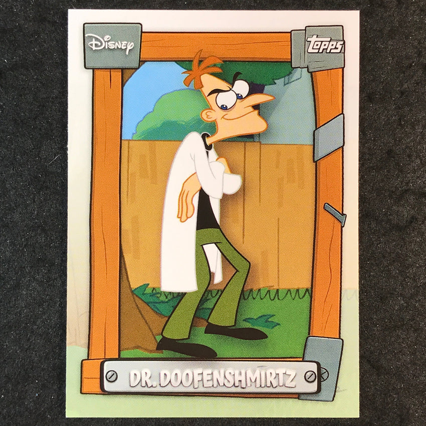 2026 Topps Disney Neon DR. DOOFENSHMIRTZ Phineas and Ferb #P&F-15