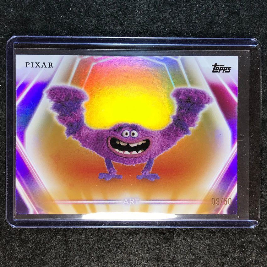 2026 Topps Disney Neon ART Base Gold 9/50 #121