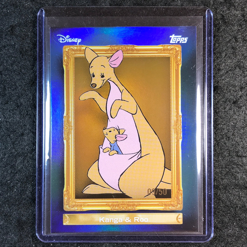 2026 Topps Disney Neon KANGA & ROO Family First Gold 9/50 #21
