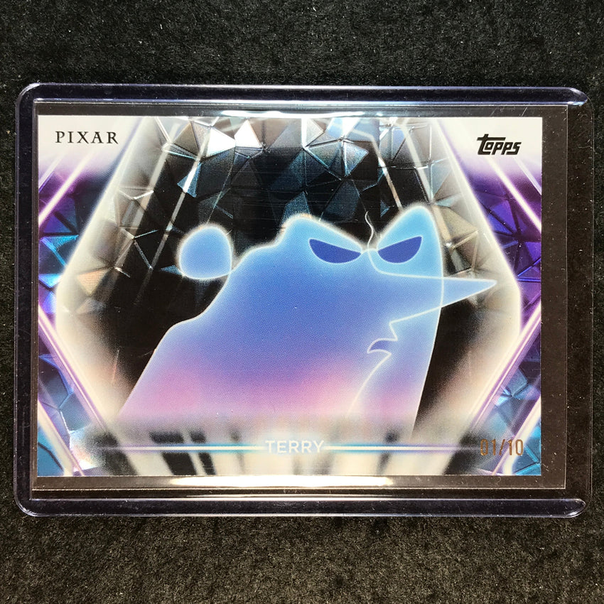 2026 Topps Disney Neon TERRY Base Black Diamante 1/10 #47